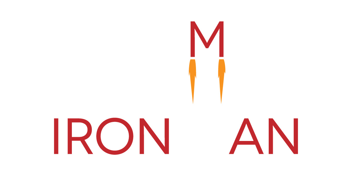 Iron Man - logo - lettering design