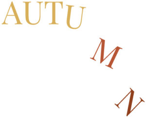 autumn - lettering design
