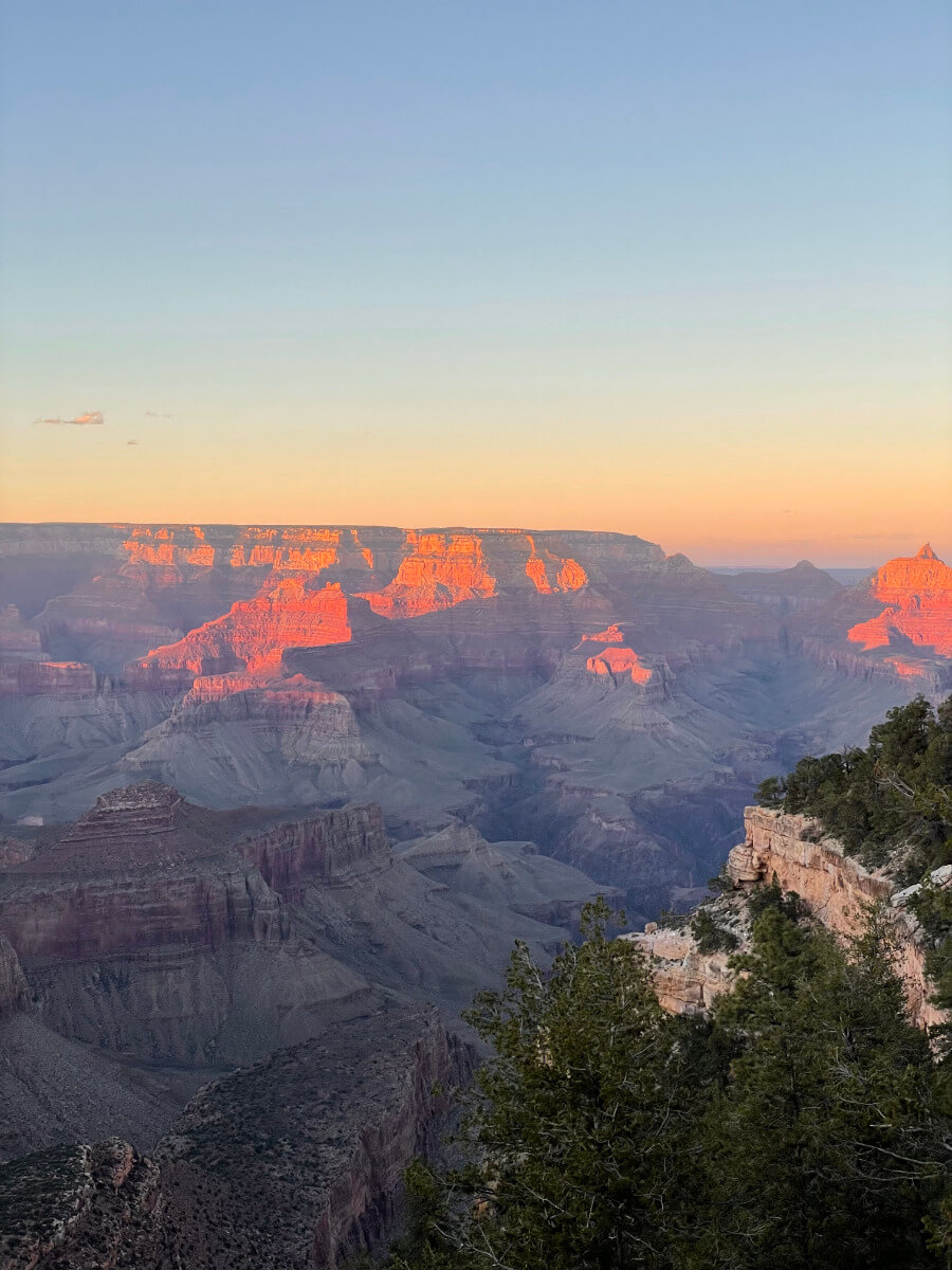 grand canyon sunset – arizona