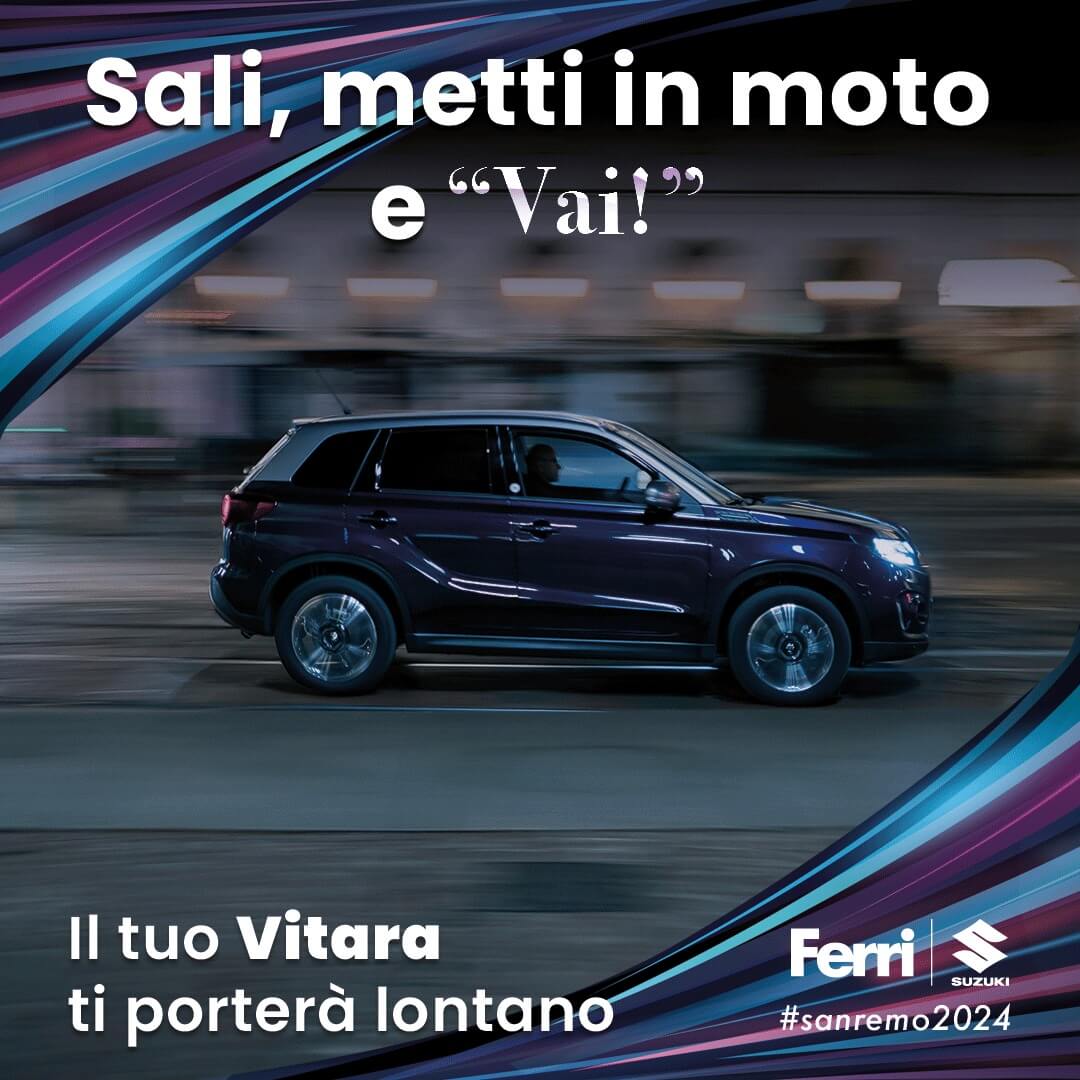 Real time marketing – Davide Bertozzi per Ferri-Suzuki Real time marketing - Vai