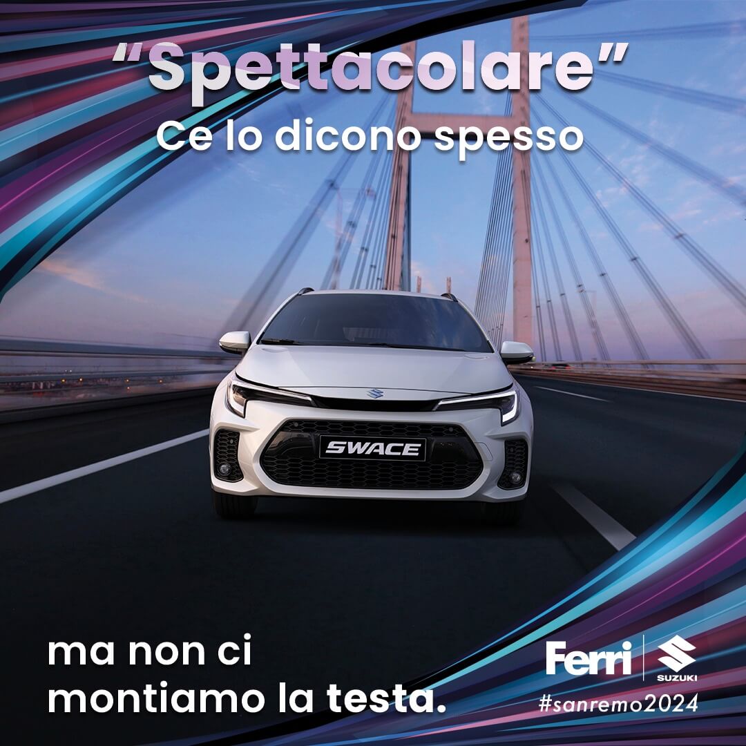 Real time marketing – Davide Bertozzi per Ferri-Suzuki Real time marketing - Spettacolare