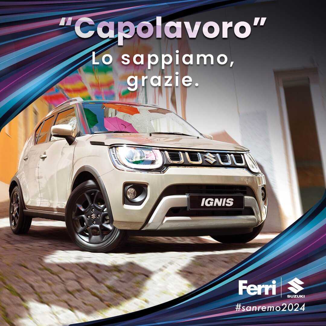 Real time marketing – Davide Bertozzi per Ferri-Suzuki Real time marketing - Capolavoro