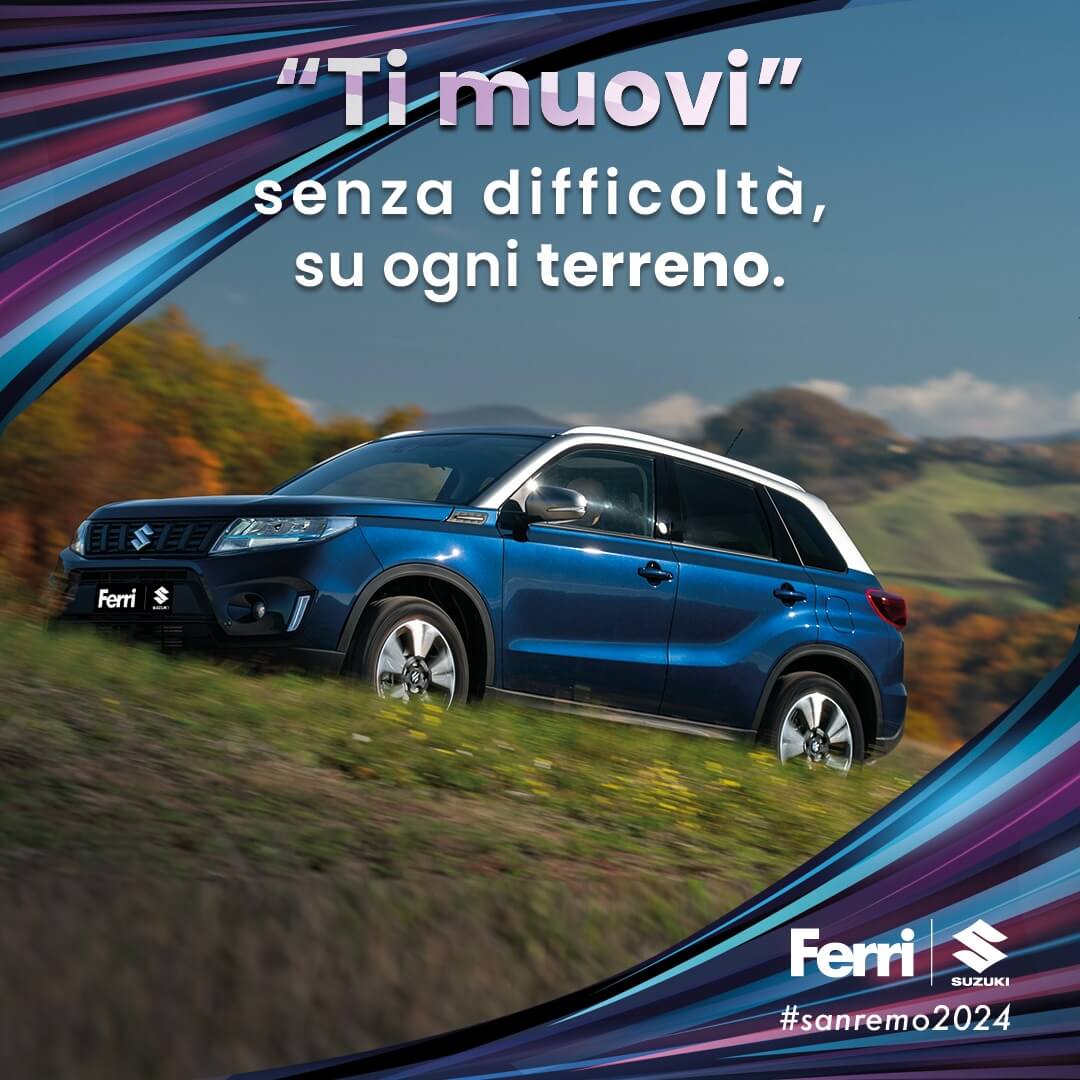Real time marketing – Davide Bertozzi per Ferri-Suzuki Real time marketing - Ti muovi