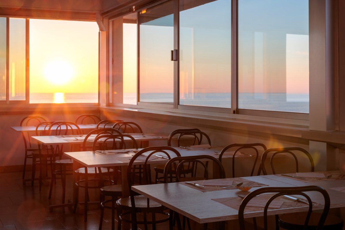 Hotel Centrale Miramare – colazione panomica