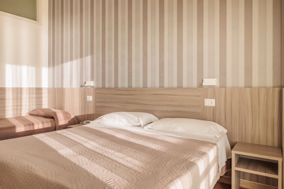 Hotel Centrale Miramare – luce naturale camera